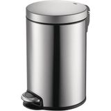 EKO - Serene pedaalemmer 8 liter - Stainless steel Plastic - mat RVS - Prullenbak