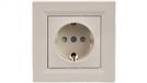 Schneider Asfora Crème Geaarde Contactdoos / EPH2900223