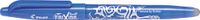 Pilot Frixion Stylo roller effaçable 0,7 mm pointe - Bleu ciel - Pack de 12