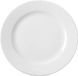 HENDI Plat bord – versterkte randen – slijtvast porselein – wit – ⌀200 mm