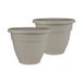 The HC Companies Plantenbakken, Cottage Stone, 30,5 cm (Pack van 2)