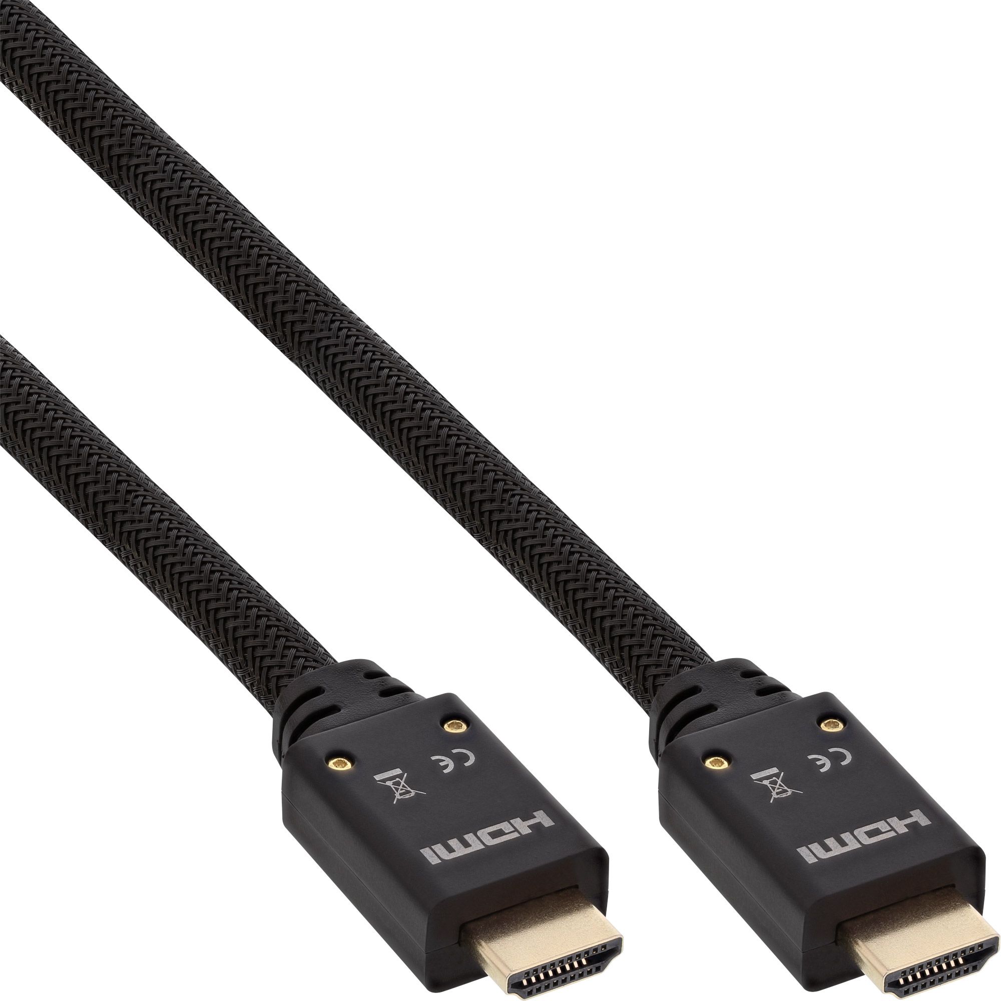 Inline 17515A HDMI Kabel - 15 m - Zwart