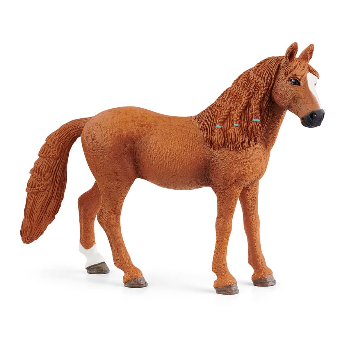 Schleich HORSE CLUB Duits rijpaard merrie 13925 - Speelgoedfiguur - Bruin