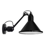 DCWéditions Lampe murale noir acier inoxydable E27 LED