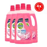 Dettol Allesreiniger Power & Fresh - Kersenbloesem - 1L x4
