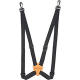 Allen Company 4-Way Verstelbare Binoculaire Riem Harnas, Zwart