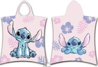 Disney Lilo & Stitch Poncho, Flower - 50 x 115 cm - Polyester