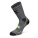Rollerblade Chaussettes de Skate Haute Performance Anthracite/Lime XL