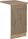 Vicco R-Line Façade de lave-vaisselle – 45 cm, Chêne artisanal/Chêne doré