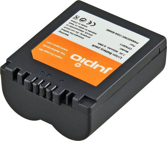 Jupio CGA-S006E / DMW-BMA7 Camera Accu - 850 mAh