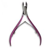 ALBI Ref.7233/10 Alicate Cuticle Blauw/Roze, Zwart, Standaard
