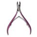 ALBI Ref.7233/10 Alicate Cuticle Blauw/Roze, Zwart, Standaard