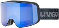 Uvex Pyrit FM Skibril Zwart Supravision Blue-Clear/CAT2
