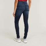 G-Star 3301 Skinny Wmn Jeans Dames Blauw (Dk Aged D05175-8968-89) 29/28