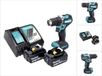 Makita DDF 487 RT accuboormachine 18 V 40 Nm borstelloos + 2x accu 5.0 Ah + lader