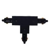 Ledvion - 1-Fase Rail T-Vorm ConnectorLinks-1 (Zwart)