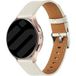 Strap-it Samsung Bracelet cuir 'One Push' Samsung Galaxy Watch 6 - 44mm (beige)
