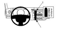 Brodit ProClip Zwart voor Opel Movano - Renault Master 2011-2019 - Nissan NV400 2012-2020