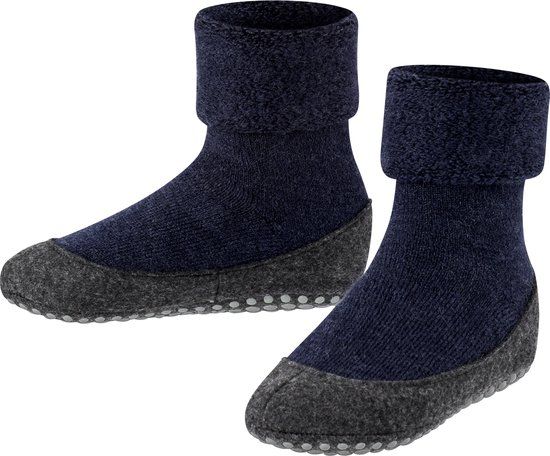 FALKE Cosyshoe Minis Huissokken Kinderen (Maat 23-24) - Blauw