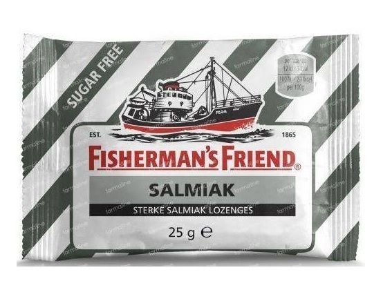Salmiak wit-zwart suikervrij - 24 x 1 stuk