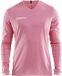 Craft Squad Solid Voetbalshirt Lange Mouw Heren - Roze | Maat: XL