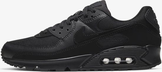 Nike Air Max 90 "Triple Black" Sneakers Heren Maat 44 Zwart