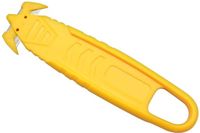 Okado Veiligheidsmes voor Karton – Dubbele Snijrand – Geel – 14 cm