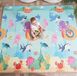 SUPERBE BEBE Babymat, kindermat, speelmat, 180 x 200 x 1,5 cm, blauw