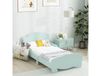 AIYAPLAY Lit enfant ours bois vert 143,5x80x55 cm