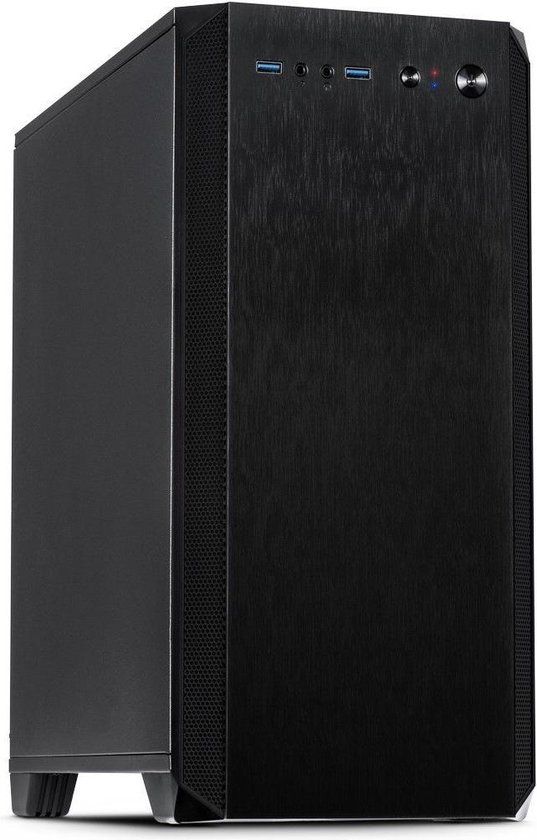 Inter-Tech H-606 Micro Tower PC-behuizing ATX Zwart