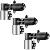 NEEWER Set van 3 reflectorhouders achtergrondklem, robuuste aluminiumlegering fotografie reflector schijf houden positionering klem mount adapter voor lichtstatief met 5/8 inch stud, RF-NA-2