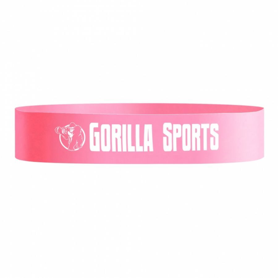 Gorilla Sports Gorilla Sports Fitnessband - Roze - 0,4 mm
