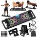 Push-up board - Planche push-up pliable - Avec comptage automatique - Noir