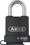 Abus 83WP/53 Extreme Weerbestendig Hangslot Zwart Staal Sleutel