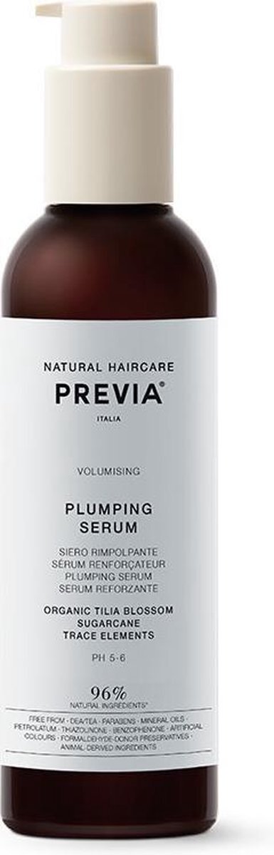 Previa Natural Haircare Volumising Plumping Serum Fijn Haar 200ml