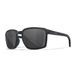 Wiley X Alfa Lunettes de soleil polarisées Noir/Gris