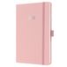 Sigel weekagenda Feel 2026 - formaat A5 - Soft Rose - hardcover