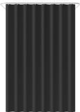 Loti Living Douchegordijn Anti Schimmel – Zwart - Inclusief ringen – Waterdicht - Polyester - Douchegordijn 120x200 cm