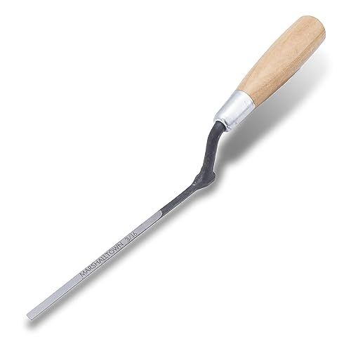 Marshalltown Metselwerkspaan - 165x4mm - Koolstofstaal - Hardhouten Handvat