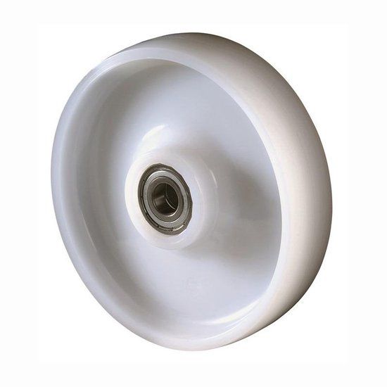 BS Rollen Zwenkwielen Kunststof Wit Kogellager Ø 150 mm 900 kg