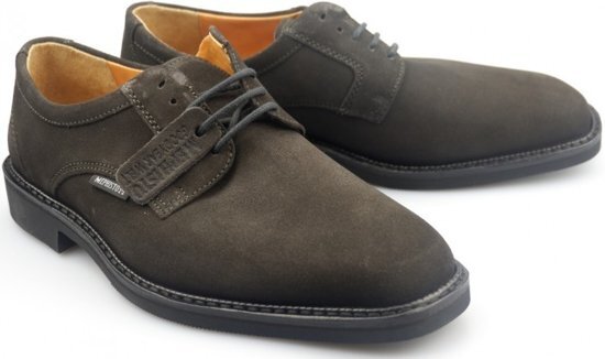 Mephisto PEDRO grijs suede *handmade* veterschoen voor heren