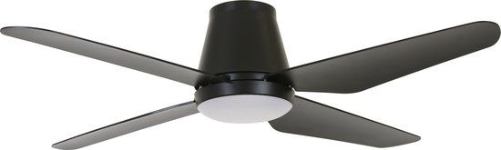 Beacon Aria CTC LED Plafondventilator 122cm Zwart - 213002