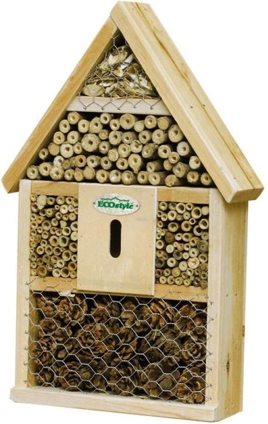 ECOSTYLE Insectenhotel - voor meer biodiversiteit in de tuin Trek de insecten naar jouw tuin