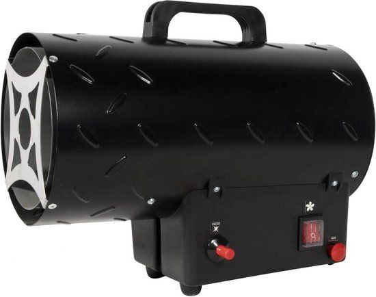 Gude GGH 10 L Mobiel Heteluchtkanon Gas 10kW - Blauw/Zwart