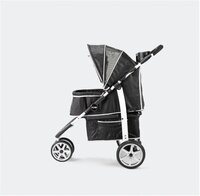 Innopet Hondenbuggy Monaco - Zwart - Incl. Regenhoes - 25 kg
