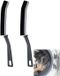 Unyqoos® Brosse d'angle et de joint noire pour un nettoyage en profondeur de la salle de bain et de la cuisine