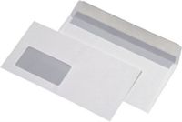 Mailmedia enveloppe 162x229 mm, 90 g/m², fenêtre gauche 45x90 mm, auto-adhésive, 500 pièces