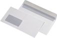 Mailmedia enveloppe 162x229 mm, 90 g/m², fenêtre gauche 45x90 mm, auto-adhésive, 500 pièces