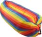 Sans marque Chaise longue gonflable pour camping et usage extérieur - Banc à air portable avec sac de rangement - Convient aux adultes et aux enfants