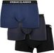 Urban Classics Organic 3Pack Boxershorts set - Heren - XL - Multicolours